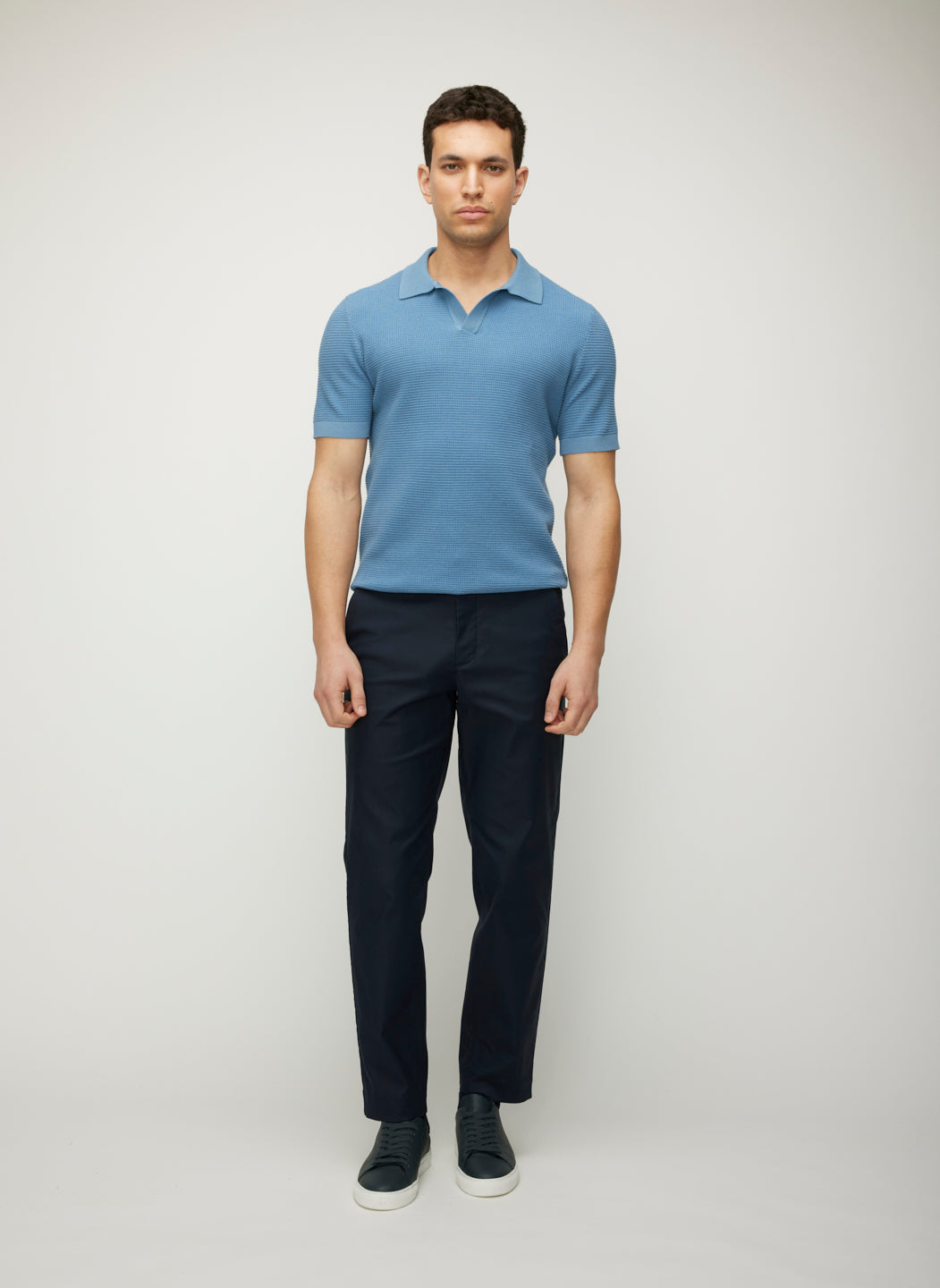 Urban Relaxed Polo Sweater