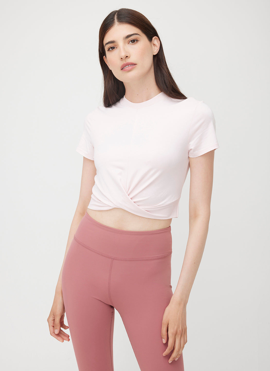 Soho Twist Tee ?? | S || Blush